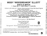 Missy Elliott - She's A Bitch