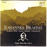 Johannes Brahms - Cd 20 - Piano Trios NÂ°1 & 3