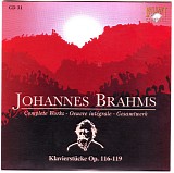Johannes Brahms - Cd 31 - Klavierstucke Op 116-119