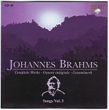 Johannes Brahms - Cd 49 - Songs Vol 5