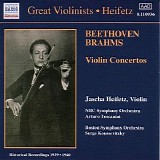 Jascha Heifetz - Beethoven & Brahms Violin Concertos