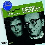 Simon Rattle/Alfred Brendel/Vienna Philharmonic Orchestra - Phillips OJC - CD 07  Beethoven: Piano Concertos Nos. 4 & 5