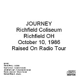 Journey - Richfield OH, October 10, 1986