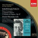 Shostakovich - Piano Concertos, Fantastic Dances, Preludes & Fugues (Shostakovich, A. Cluytens - ONRF)