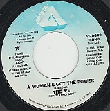 The A's - A Woman's Got The Power (Mono)/A Woman's Got The Power (Stereo) (US Promo)