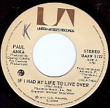 Paul Anka - If I Had My Life To Live Over/Jealous Lady (Canada)