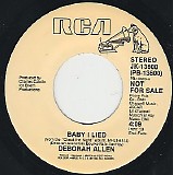 Deborah Allen - Baby I Lied/Baby I Lied (US Promo)
