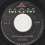 The Animals - Bring It On Home To Me/For Miss Caulker (Canada)