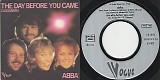 ABBA - The Day Before You Came/Cassandra (France Picture Sleeve)