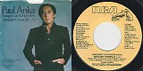 Paul Anka - Brought Up In New York (Brought Down In L.A.)/Brought Up In New York (Brought Down In L.A.) (US Picture sleeve Promo)