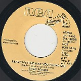 Greg Adams - Leave Me (The Way You Found Me)/Leave Me (The Way You Found Me) (US Promo)