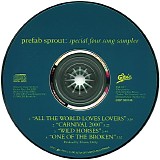 Prefab Sprout - Special Four Song Sampler from Jordan: The Comeback