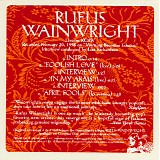 Rufus Wainwright - Live On KCRW