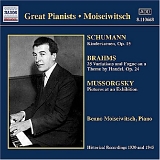 Moiseiwitsch, Benno - Kinderszenen (Schumann), Variation on theme by Handel (Brahms), Pictures at an Exhibition (Mussorgsky