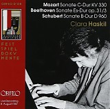 Haskil, Clara - Piano Sonata C-Dur, KV330 (+ Beethoven: Sonate Es-Dur, op.31/3 + Schubert: Sonate B-Dur, D.960)