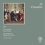 Wolfgang Amadeus Mozart - D 023 a4 Divertimenti KV 136, 137, 138; String Quartets KV 80, 155, 156