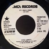 Lyle Lovett - If I Had A Boat