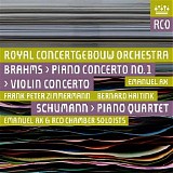 Various artists - Brahms: Piano Concerto No. 1 & Violin Concerto - Schumann: Piano Quartet