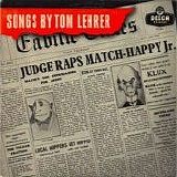 Tom Lehrer - Songs By Tom Lehrer