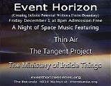 The Ministry of Inside Things - Live Event Horizon 01.12.2017