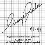 Giorgio Gaber - Gaber 96-97