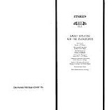 Eugene List - Early Sonatas for the Pianoforte