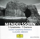 Claudio Abbado & London Symphony Orchestra - Mendelssohn: 5 Symphonies; 7 Overtures