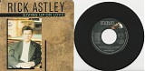 Rick Astley - Giving Up On Love (7" Pop Version)/I'll Be Fine (Canada Picture sleeve)
