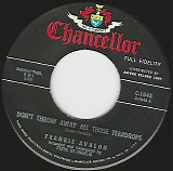 Frankie Avalon - Don't Throw Away All Those Teardrops/Talk, Talk, Talk (US Picture sleeve)