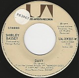Shirley Bassey - Davy/The Trouble With Hello Is Goodbye (Canada)