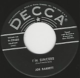 Joe Barrett - I'm Sincere/Why Did You Break My Heart (US)