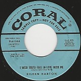 Eileen Barton - I Wish You'd Fall In Love With Me/On A Lonely Walk (US Promo)