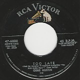 Gene Austin - Too Late/That's Love (US)