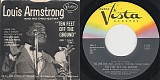 Louis Armstrong and His Orchestra - Ten Feet Off The Ground/'Bout Time (US Picture Sleeve)