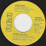 Joan Baez - Here's To You/The Ballad Of Sacco And Vanzetti - Part 2 (US Promo)
