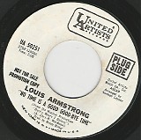 Louis Armstrong - No Time Is A Good Good-Bye Time/We're A Home (US Promo)