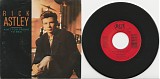 Rick Astley - Ain't Too Proud To Beg/I Don't Want To Be Your Lover (US Picture sleeve)