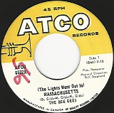 The Bee Gees - (The Lights Went Out In) Massachusetts/Sir Geoffrey Saved The World (Canada)