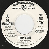 The Association - That's Racin'/Makes Me Cry (Funny Kind Of Song) (US Promo)