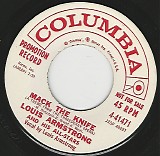 Louis Armstrong & His All-Stars - Mack The Knife (A Theme From The Threepenny Opera)/The Faithful Hussar (US Promo)