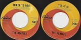 The Beatles - Ticket To Ride/Yes It Is (Canada)