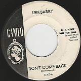Len Barry - Don't Come Back/Jim Dandy (US Promo)