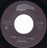 April Wine - I'm On Fire For You Baby/Come On Along (Canada)