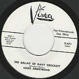 Louis Armstrong - The Ballad Of Davy Crockett/Chim Chim Chiree (US Promo)