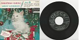 Leroy Anderson and His Orchestra - Christmas Carols Part 3 (US Picture sleeve)