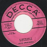 Louis Armstrong - Sincerely/Pledging My Love (US Promo)