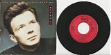 Rick Astley - She Wants To Dance With Me/She Wants To Dance With Me (Instrumental) (US Picture sleeve)