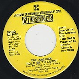 The Archies - Hold On To Lovin'/Love Is Living In You (US Promo)