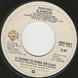 Ashford & Simpson - It Seems To Hang On (Edit)/Too Bad (US) (1)