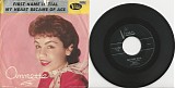 Annette with The Afterbeats - First Name Initial/My Heart Became Of Age (US Picture Sleeve)